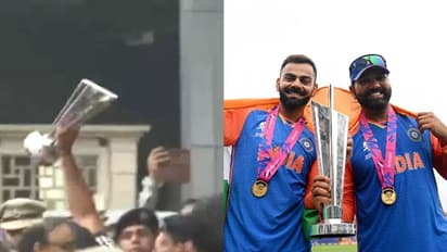 Team India landed at Delhi with T20 World Cup 2024 Trophy