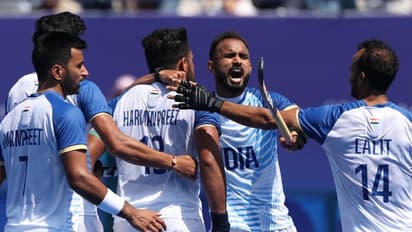Harmanpreet Singh scores against Argentina