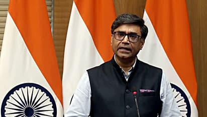 Vikram Misri addresses the media