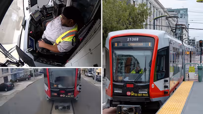 Driver Falls Asleep Behind Controls, Empty Train Crashes Into Another In Shocking Video