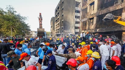 Ahmedabad plane crash site