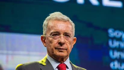 Former Colombian President Alvaro Uribe