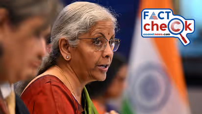 Nirmala Sitharaman Fact Check