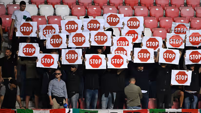 Israel football protest