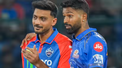 Axar Patel and Hardik Pandya