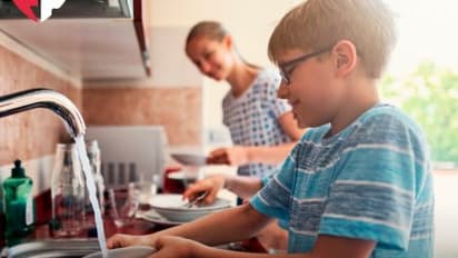 House chores by children