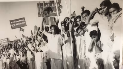 Massive Protest Against Sir CP led by VS Achuthanandan during the Freedom Struggle