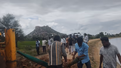 Gangavathi Illegal Pipeline