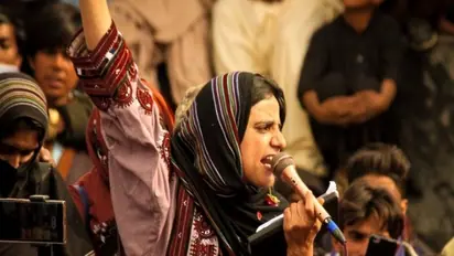 Mahrang Baloch(File Photo/@TBPEnglish)