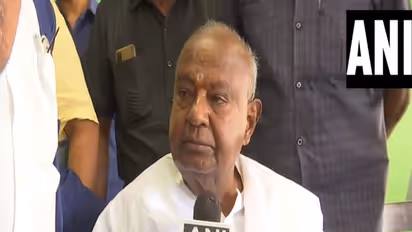 Former Prime Minister HD Deve Gowda (Photo/ANI)