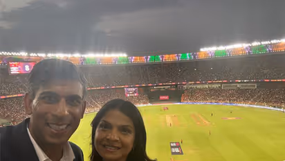 Former UK Prime Minister Rishi Sunak with his wife Akshata Murty (Photo: RishiSunak/X)