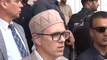 Jammu and Kashmir CM Omar Abdullah (Photo/ANI)