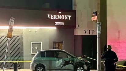 Police at LA nightclub after crash incident (ANI )