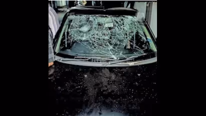 attack at wedding house vehicles destroyed by armed gang