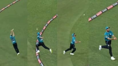 Michael Neser Bunny Hop Catch