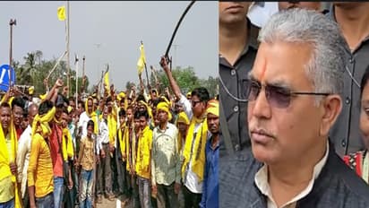 dilip ghosh kurmi protest
