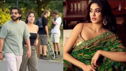 Janhvi Kapoor spotted with Shikhar Pahariya in London viral video