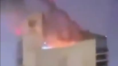 Kuwait’s Ministry of Oil building has been hit in an Iranian attack.