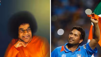 Sachin Tendulkar - Sathya Sai Baba