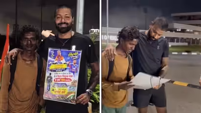 hardik pandya fan ravi kumar walks 2390 km to meet cricketer