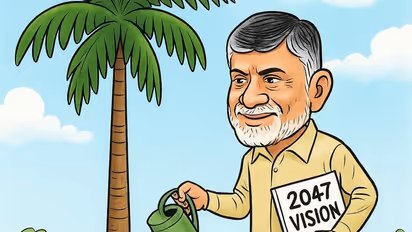 Chandrababu Naidu Cartoon