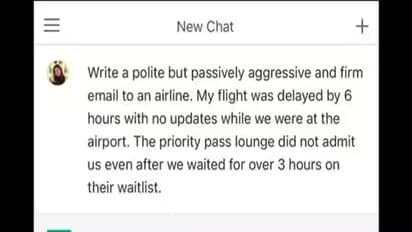 Woman Asks ChatGPT To Write Email