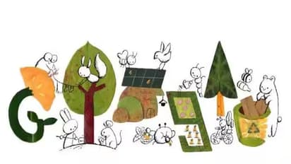 arth Day 2023 Google Doodle