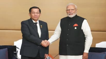पीएम मोदी ने म्यांमार के वरिष्ठ जनरल महामहिम मिन आंग ह्लाइंग से मुलाकात की