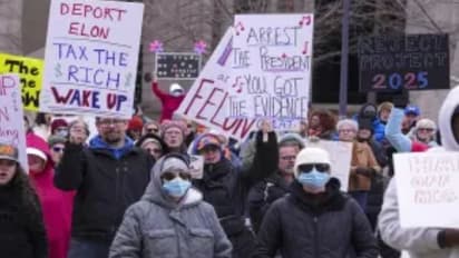 Protest Against Donald Trump And Musk