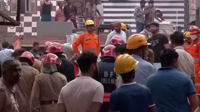 Building Collapsed In Mustafabad