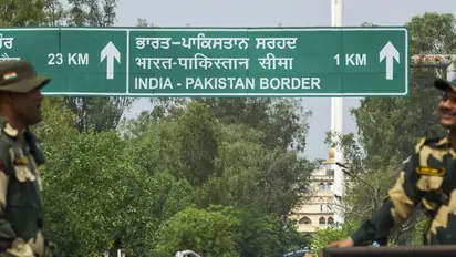 India Pakistan border tension