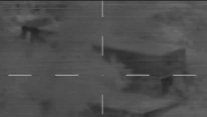 भारतीय सेना ने पाकिस्तानी ड्रोन गिराने का वीडियो साझा किया