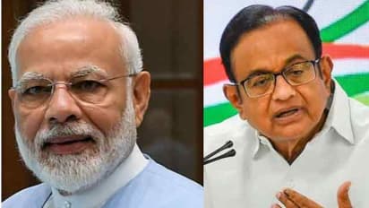पी चिदंबरम ने की पीएम मोदी की तारीफ 