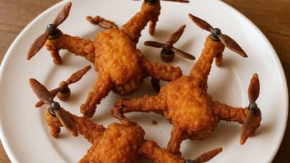 बाजार में आए ड्रोन पकौड़े