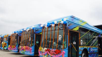 Electric buses in delhi