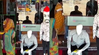 पुतले से पैसे मांगती महिला का वीडियो वायरल