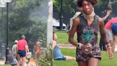 Man Throws Firebomb In US