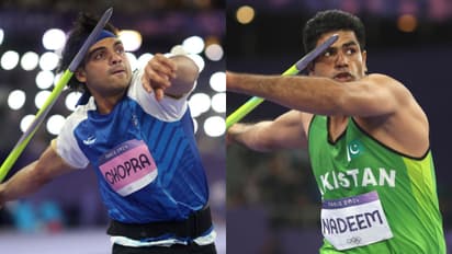 Neeraj Chopra and Arshad Nadeem