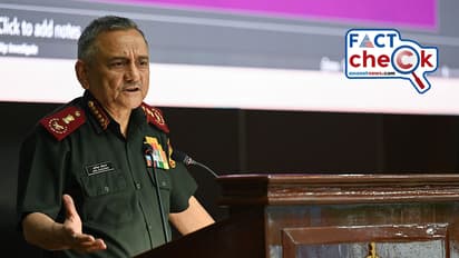 CDS Anil Chauhan Fact Check