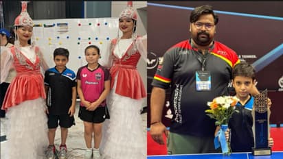 Avni Dua and Krishiv Garg are the pride of table tennis