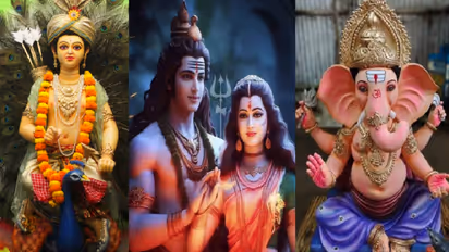 ganesh and kartikeya