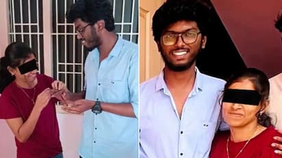 Kavin Selvaganesh with his girlfriend
