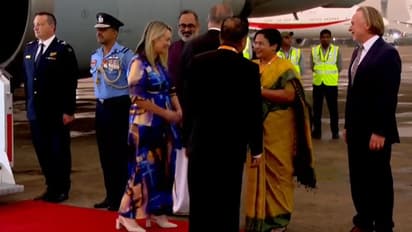 G20 Guests welcome by Rajeev Chandrasekhar