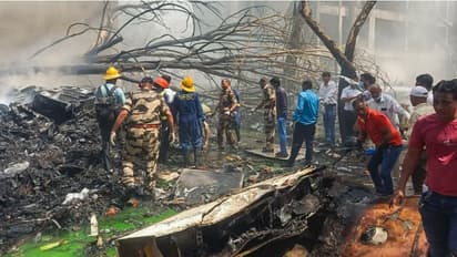 Boeing 787-8 plane crash site