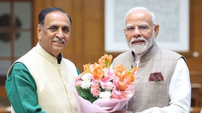 Vijay Rupani and PM Modi
