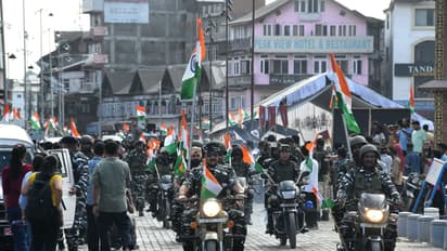 independence news crpf organizes bike rally in srinagar jammu and kashmir bsm