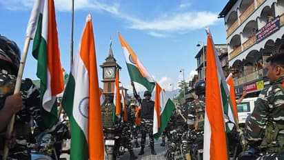independence news crpf organizes bike rally in srinagar jammu and kashmir bsm