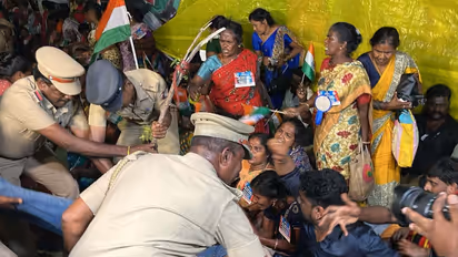 Chennai Cleaning Workers Protest