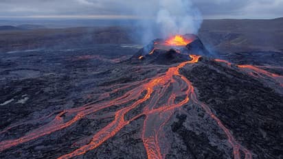 Iceland volcano