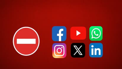 Social media platforms Facebook, X, Instagram, YouTube Ban